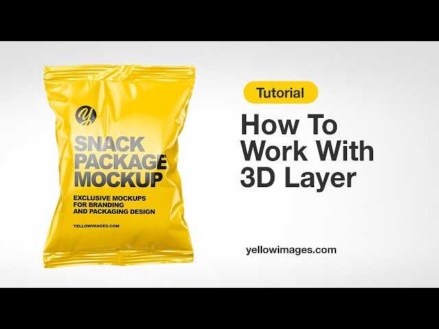 Download Yellow Images Tutorial How To Work With 3d Layer Youtube PSD Mockup Templates