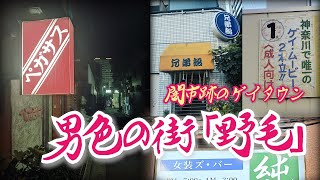 [Noge-cho] A gay town in the ruins of a black market where sodomy dwells Yokohama City