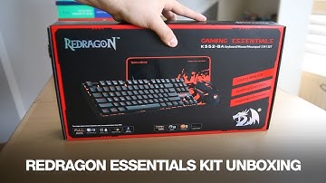 Redragon K552-BA Essentials Kit Unboxing (K552 KUMARA, M601, P001 ARCHELON)