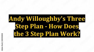 Andy Willoughby's Three Step Plan - How Does the 3 Step Plan Work? Profile