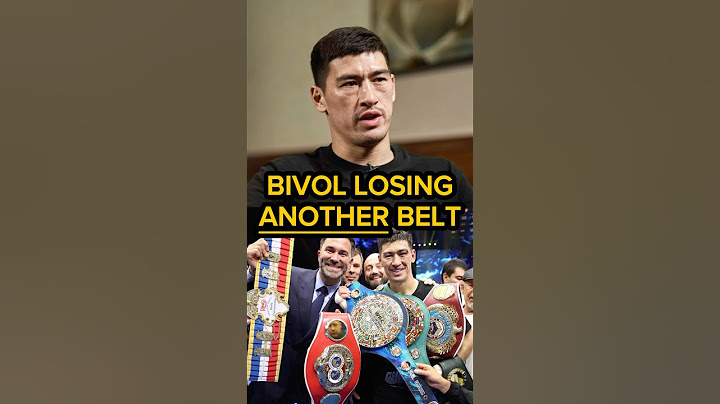 Bivol to be stripped of IBF light heavyweight belt