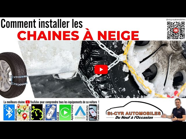 Les questions à se poser avant d'acheter des chaines neige pour sa voiture  – CapCar