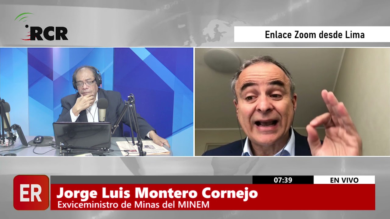 ENTREVISTA A JORGE LUIS MONTERO, EXVICEMINISTRO DE MINAS DEL MINEM