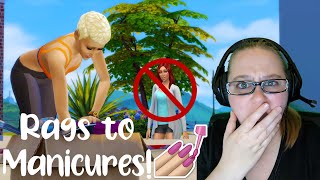 DANG IT KATRINA!!! 🤬💅 [Rags to Manicures ep 2] | Sims 4 Spa Day Refresh