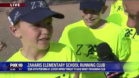 Cory's Corner: Zaharis Elementary School Running Club