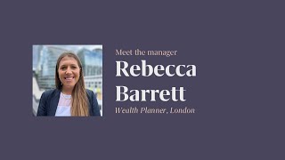 Meet the Manager – Rebecca Barrett