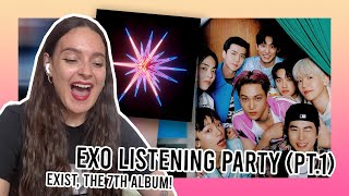 EXO 엑소 EXIST ALBUM REACTION (PART 1) | Regret It, Private Party, Cinderella