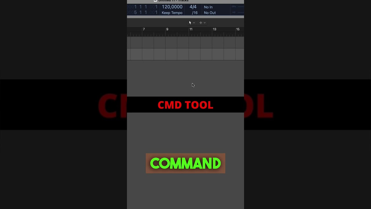 Logic Pro! Marquee Tool SUPER TRICK!!!