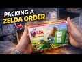 Packing a Legend of Zelda Themed Order | ASMR