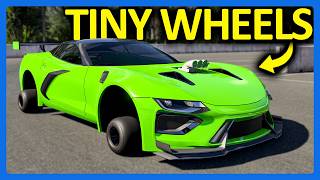 I Built a Car with TINY Wheels, Does It Work?!? screenshot 5