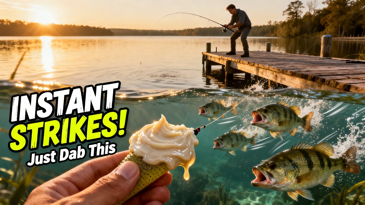 Рыба атакует мгновенно — нанесите это средство на приманку один раз.