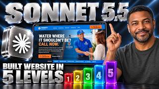 Full Claude Sonnet 5.5 Built This Website in 5 Levels News