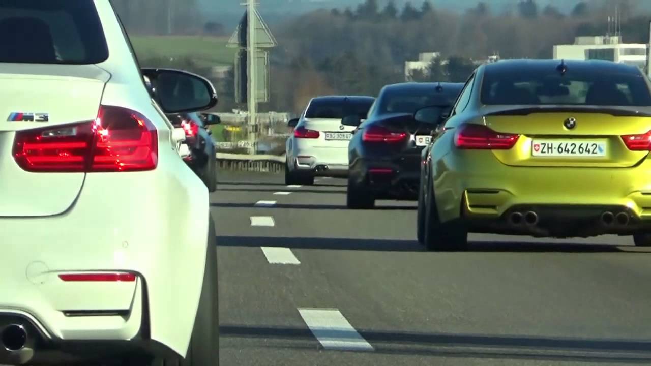 Bmw M3 M4 F8 Ausfahrt Schweiz Youtube
