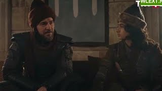 ertugrul talking about halime to osman