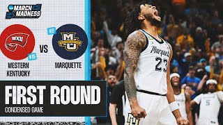 Marquette vs. Western Kentucky - First Round NCAA tournament extended highlights