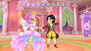 Beautiful prom dance, in Princess Libby's royal ball in educational channel by Ritashu learn dance screenshot 2