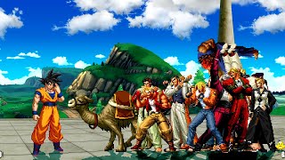 GOKU VS 26 KING OF FIGHTERS AT SAME TIME! screenshot 5