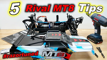 5 Rival MT8 Tips (Team Associated) #razortuned