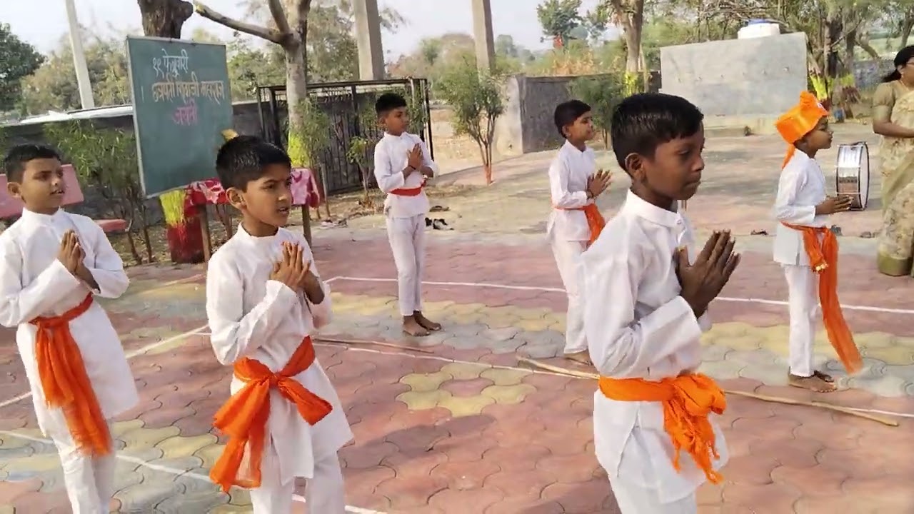 शिवजयंती विशेष कार्यक्रम @zpps shreerampur Deola (Nashik)