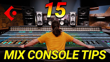 15 PRO Mix Console Tips You SHOULD Know #cubase #mixing #cubasetips