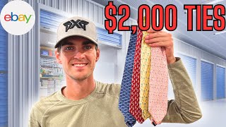 Unboxing 70 Ties from a Viewer for eBay Resale! Did We Score?
