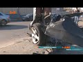 Аварія в Одесі: авто від потужного удару розірвало навпіл