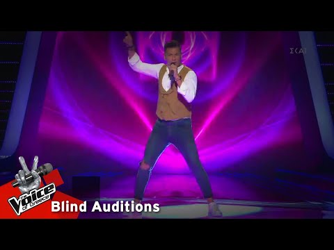 Pedro Santana - Livin'la vida loca | 11o Blind Audition | The Voice of Greece