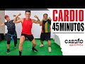 RUTINA de CARDIO todo el CUERPO 45 Minutos | Clase Virtual de Cardio En Casa