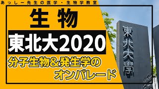 東北大(生物2020)全問題解説(①窒素同化と窒素固定②スプライシング・フレームシフト変異・遺伝子クローニングなどを題材とした考察問題③誘導・ホメオティック遺伝子に関する考察問題)