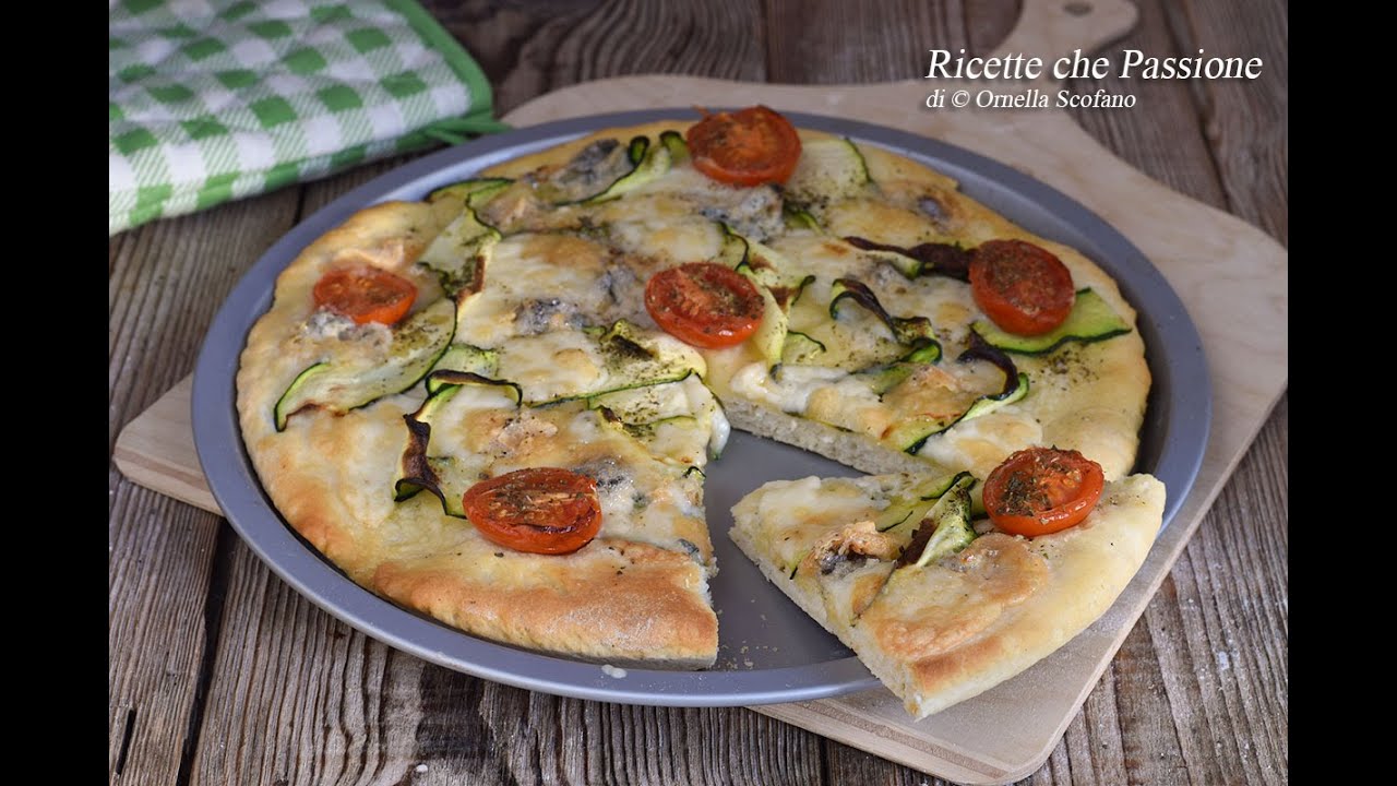 Pizza con lievito istantaneo Ricette che Passione YouTube
