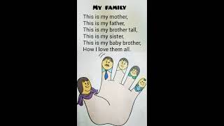 This my mother (My family) rhyme