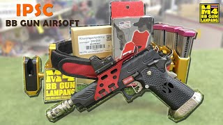 รีวิวนี้ว่าด้วยเรื่อง ชุดเข็มขัดกีฬา IPSC BB GUN AIRSOFT เข็มขัด+ซองปืน+ซองแม็ก และปืนแต่งสำหรับIPSC