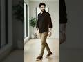 Classy Men’s Outfit Idea 😍 Black Shirt Styling That Always Works #style #trending #viral #viralvideo