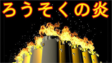 Unity ろうそくの炎を作ってみた！Blenderでろうそくを作り、炎はUnityのフリーアセット