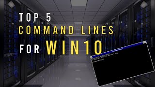 Top 5 Windows Command Lines You Should Know...TODAY (2021)