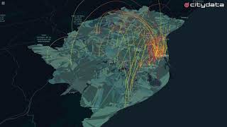 CITYDASH.ai: Greater Barcelona Mobility Trip Hops (powered by CITYDATA)