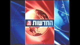 מהדורת החדשות - מנחה יעקב אילון - ערוץ 2 - חברת החדשות - קטע קצר - 17/08/2000