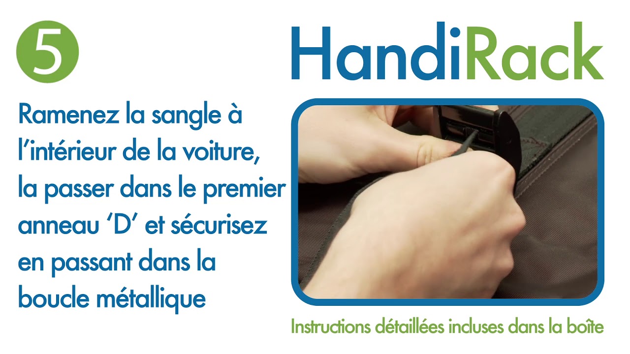 HandiWorld HandiRack Barres de Toit Universelles Pour Voiture; Robustes;  Noire