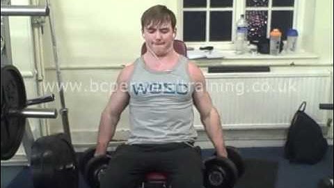 80 Degree Seated Zottman Curls