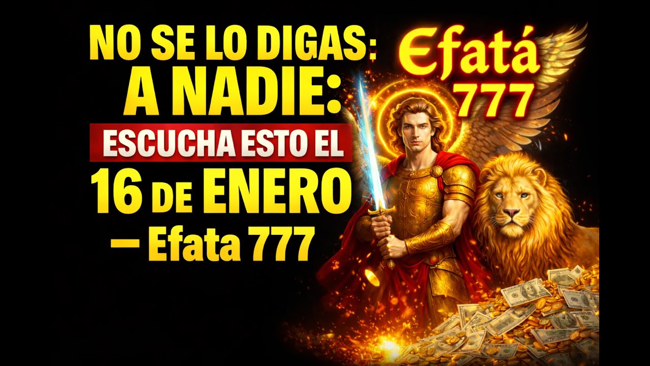 777 EFATÁ de SAN MIGUEL ARCÁNGEL ✨ Abre las Puertas del Cielo y el Milagro Financiero Llega