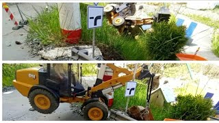 Alte Treppe wegmachen, sowie Unfall mit Radlader Teil 1