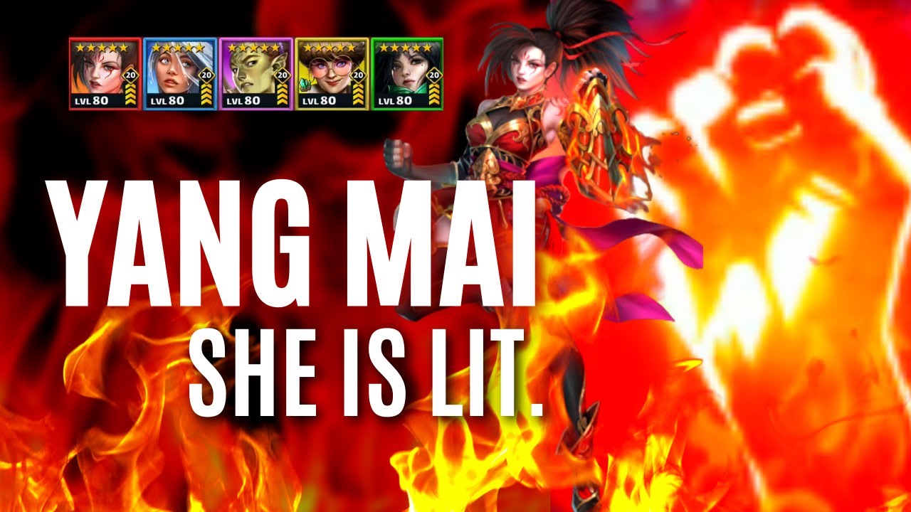 Yang Mai Is SOOO Awesome Yang Mai On Defense HOTATO Raids Empires