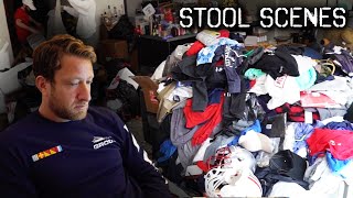 Dave Portnoy's Apartment is a Disaster After #Unboxing  Stool Scenes 256