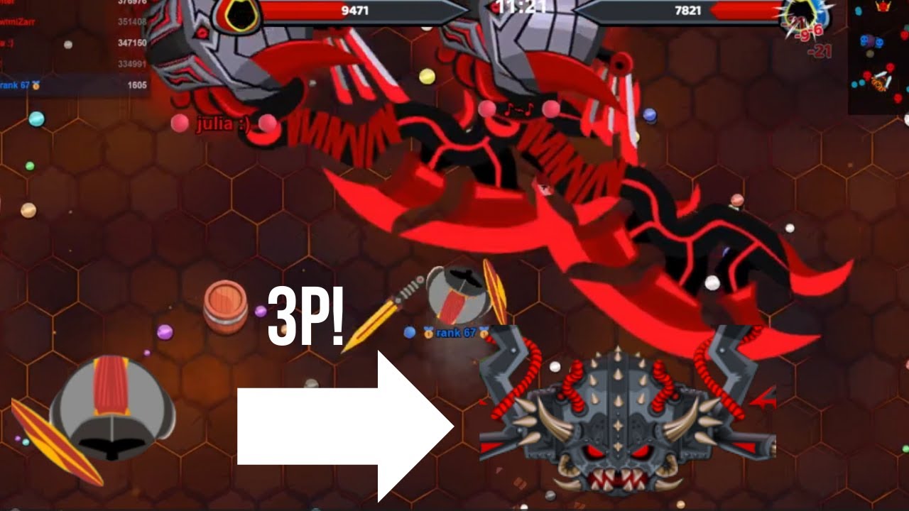 Lv 8 DOUBLE KILL Lv 36!3P lên MEGA V! – Speedrun cực nhanh trong EvoWars.io 🔥