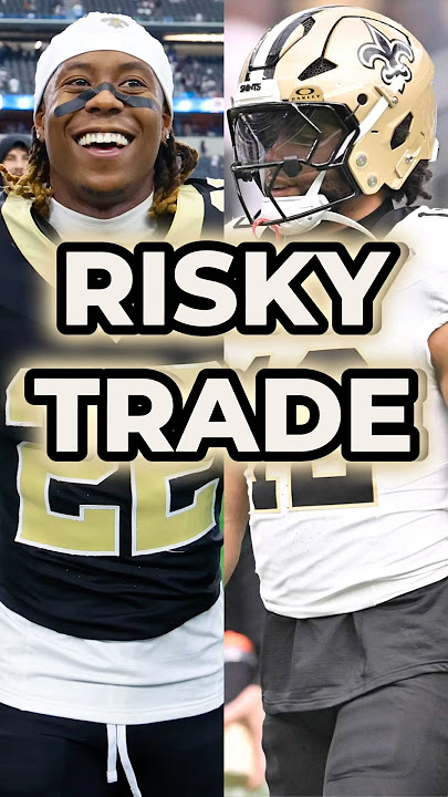 New Orleans Saints TRADING A WR Is Risky! #shorts #nfl Saints News