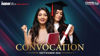 Full 🔴 LIVE | NIBM x Coventry University Convocation 2026 Update