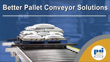 Heavy Duty Pallet Conveyor Solutions [CDLR and Drag Chain]