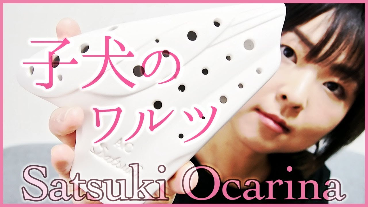 【Satsuki Ocarina】私の楽器を紹介します〜子犬のワルツ〜【vol.3】