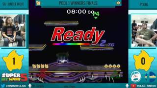 Famous Super Bit Wars 5 - SU | Uncle Mojo (Fox) vs Poog (Sheik, Falco) - Pool 1 Winners Finals Net Worth