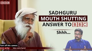 Sadhguru Roasted BBC Anchor [With Subtitles] 😆 Turn off the camera